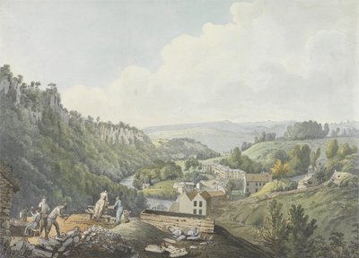 Matlock Baths, Derbyshire, ca. 1789 von William Day